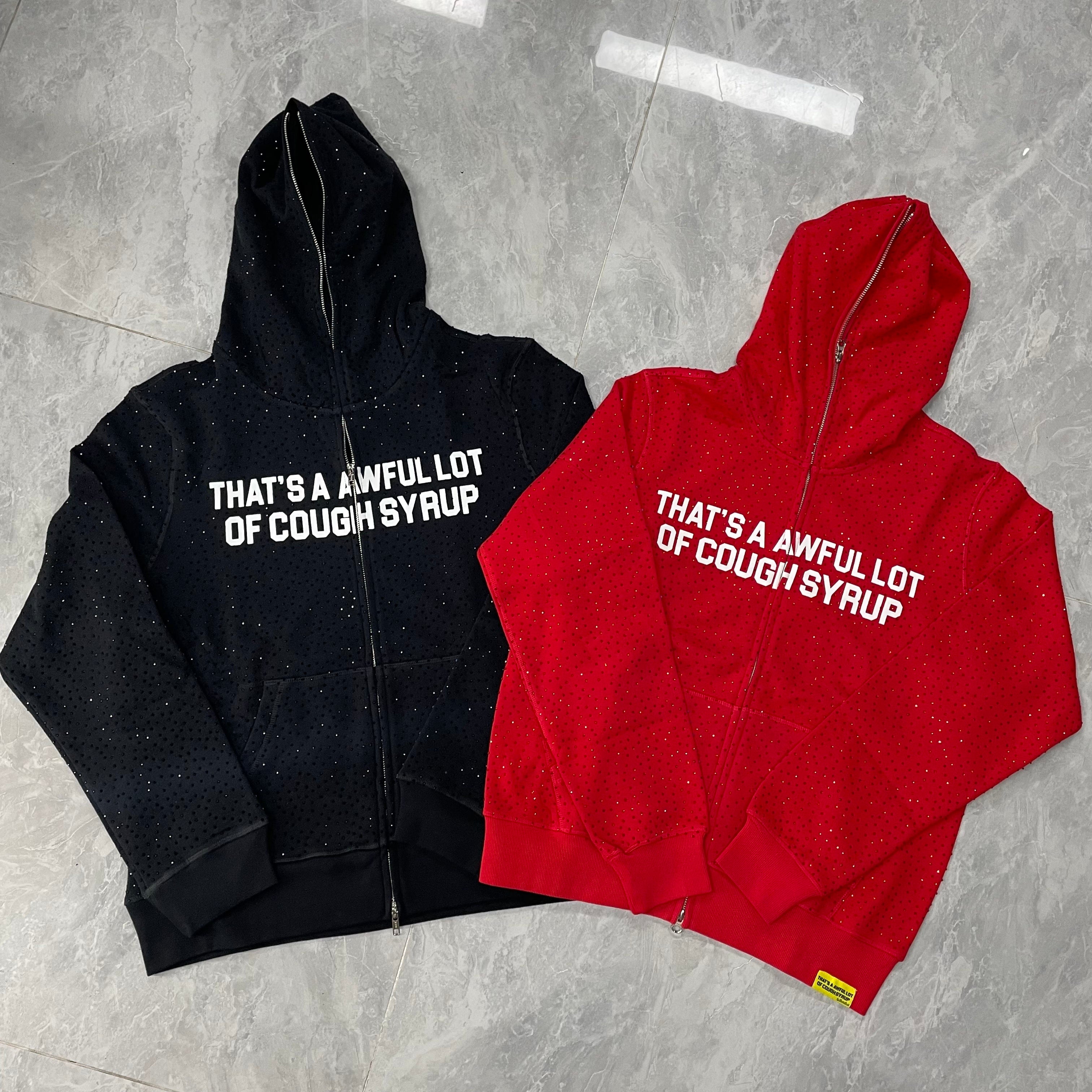 Awful Lot of Cough Syrup Rhinestone Jacket