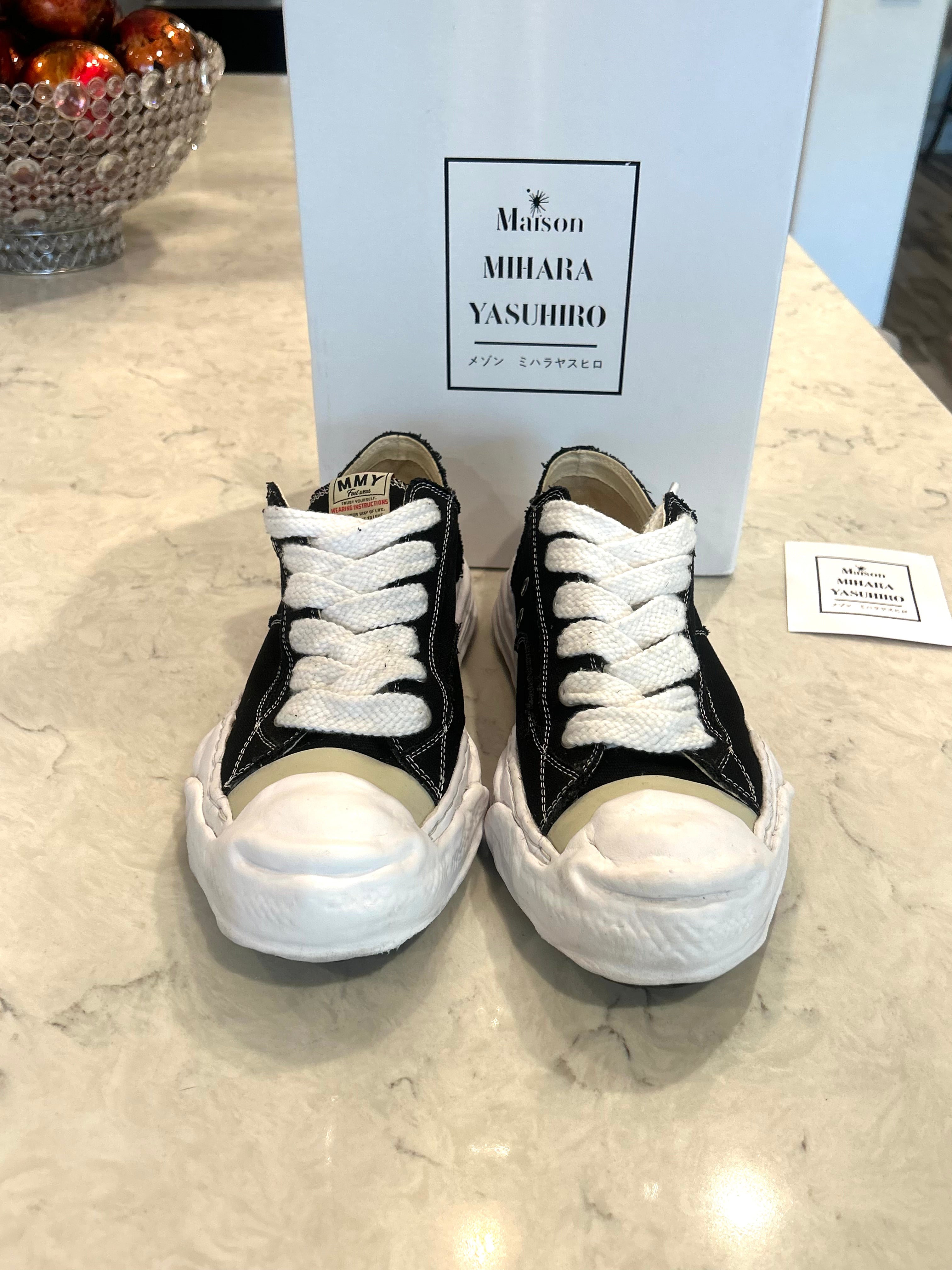 Maison Mihara Yasuhiro Peterson OG Sole Canvas Low PRE OWNED