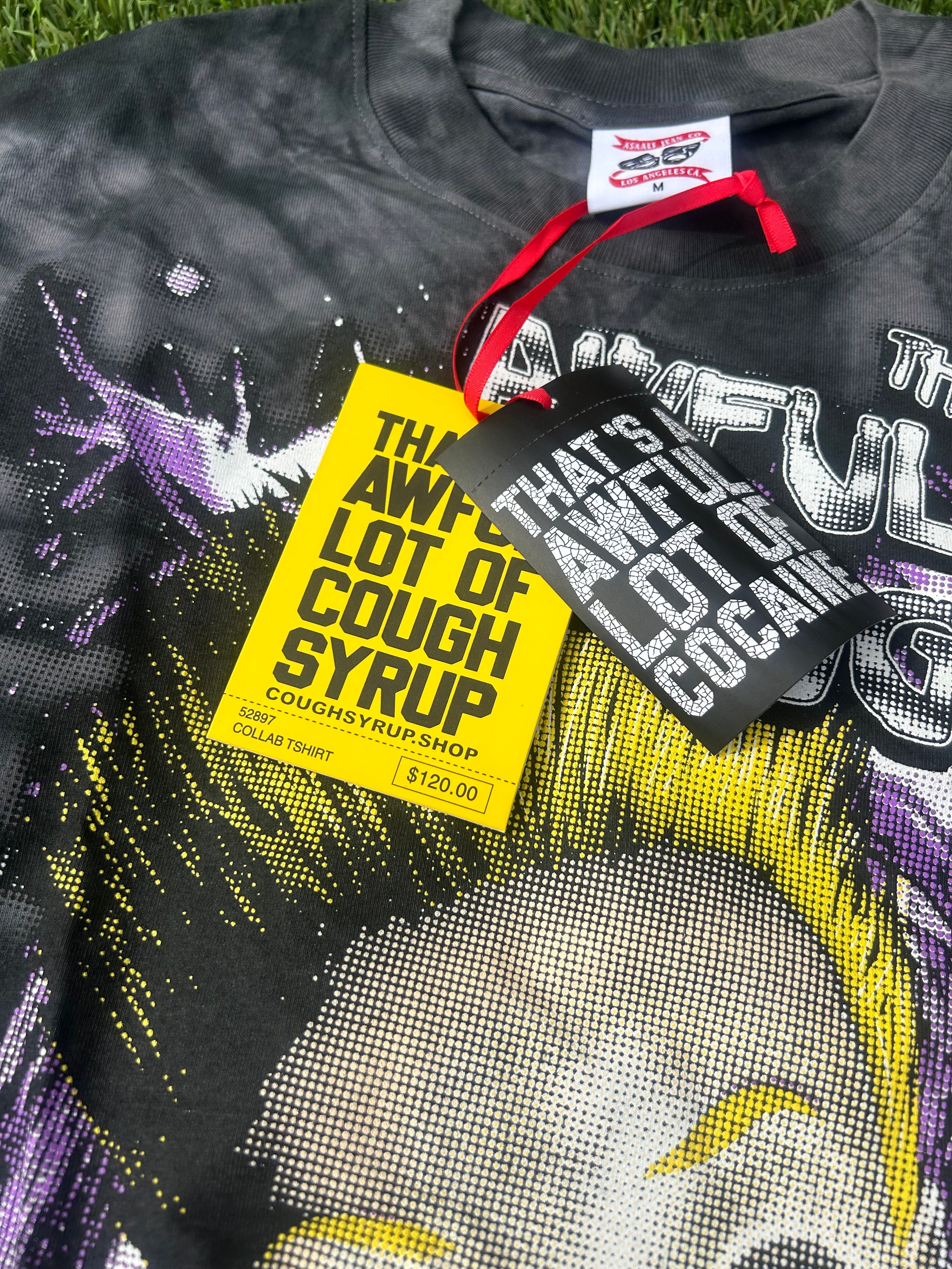 Asaali x Cough Syrup collab Shirt